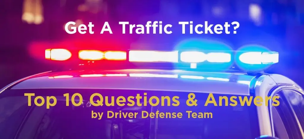 10 simple answers to your Illinois traffic ticket questions